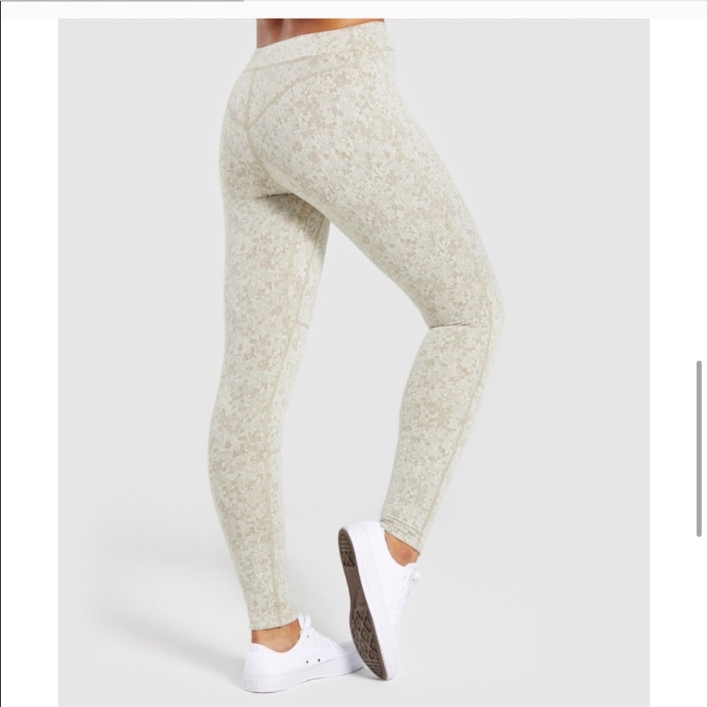 Gymshark Fleur Texture Leggings